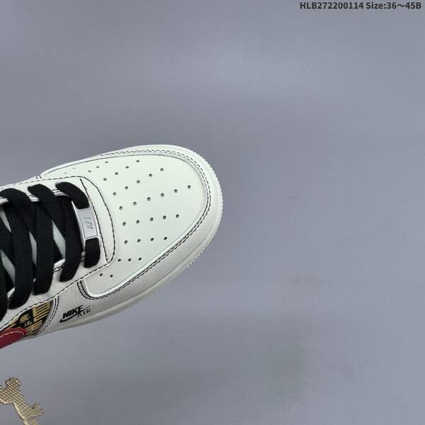 Nike Air Force 1 07 LV8 QW5288 off white red black gold EU 36-45 sneaker