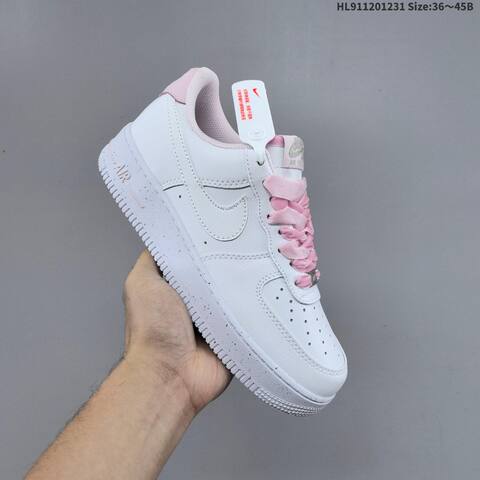 Nike Air Force 1 07 White Light Pink EU 36-45 Sneaker - Unisex (BS-62289)