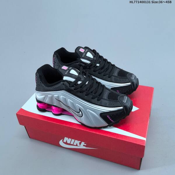 Nike Shox R4 black silver pink white blue EU 36-45 running shoe