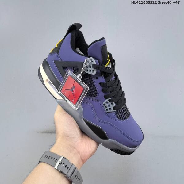 Jordan Air Jordan 4 Retro FV5029-500 purple/black/grey/yellow EU 40-47 basketball