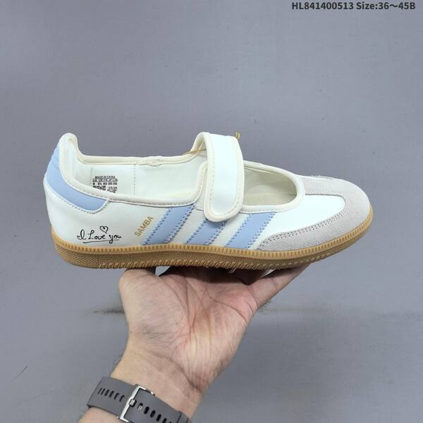 Adidas Samba Mary Jane cream white black gum EU 36-45 skate shoe
