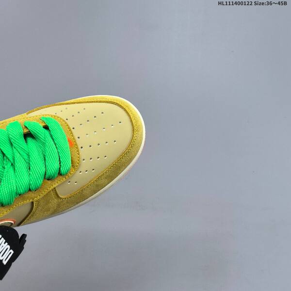 Nike Air Force 1 Low tan olive green orange cream EU 36-45 sneaker