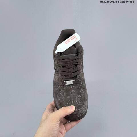 Nike Air Force 1 07 LV8 IU2363-200 Dark Brown EU 36-45 Sneaker - Unisex (BS-60038)