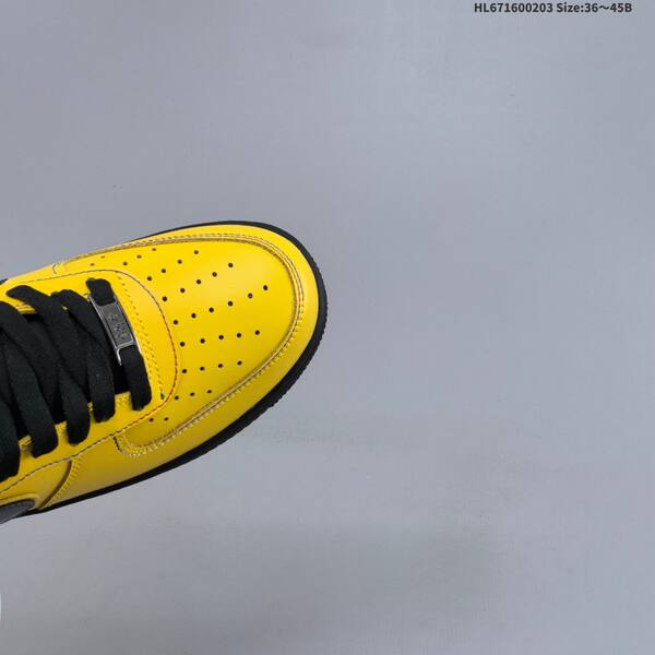 Nike Air Force 1 07 Low yellow black EU 36-45 sneaker