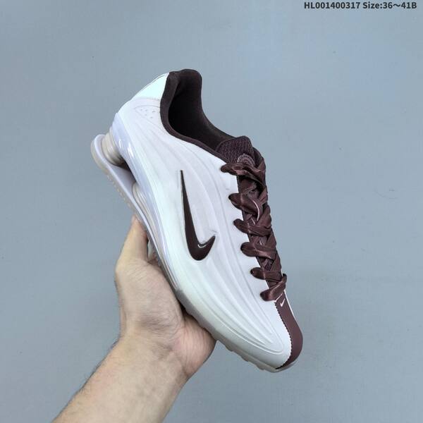 Nike Shox Z white dark brown light pink EU 36-41 sneaker