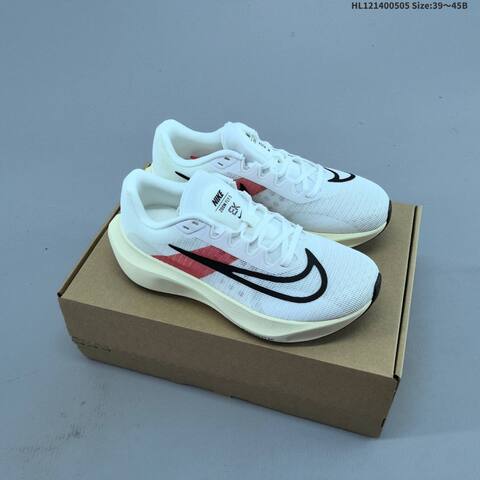 Nike Zoom Fly 5 White Neon Green Black EU 39-45 Running Shoe - Unisex (BS-60506)