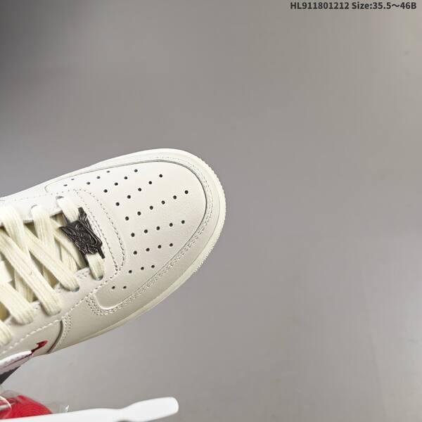 Nike Air Force 1 07 Low off white burgundy red EU 35 5-46 sneaker