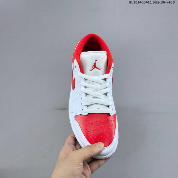 Jordan Air Jordan 1 Low White/Red EU 36-46 basketball