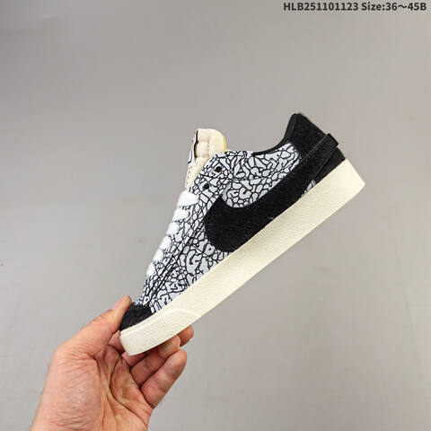 Nike Blazer Mid 77 Suede Swoosh White Black Yellow Beige EU 36-45 Skate Shoe - Unisex (BS-63201)