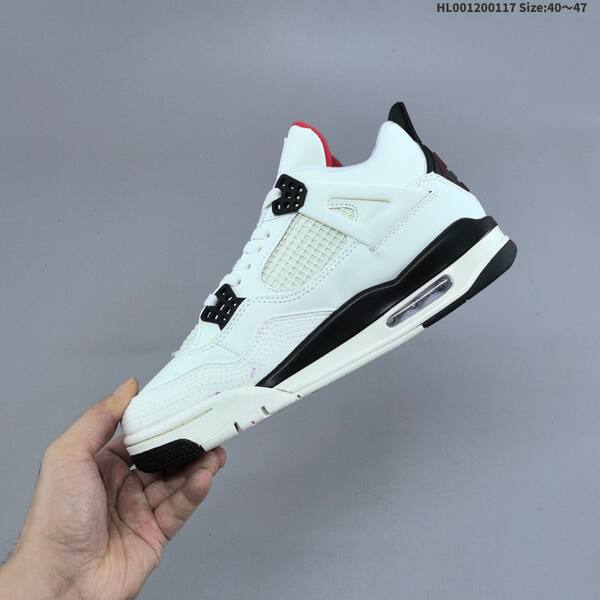 Jordan Air Jordan 4 Retro White/Black/Red EU 40-47 basketball