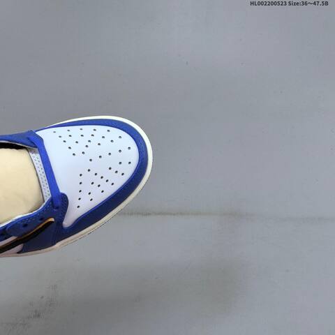 Jordan Travis Scott x Fragment Design x Air Jordan 1 Low OG SP White Black Royal Blue EU 36-47 5 casual