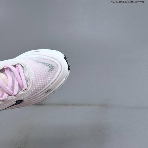 Nike Vomero Plus ReactX Air Zoom White Pink Light Green Navy EU 36 40 Running Shoe EU 36-40 - Unisex (BS-60191)