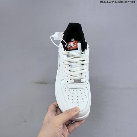 Nike Air Force 1 Low White Black Clear EU 36-45 Sneaker - Unisex (BS-60576)