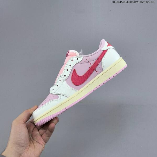 Nike Air Jordan 1 Low pink/white/red 36~48.5 casual