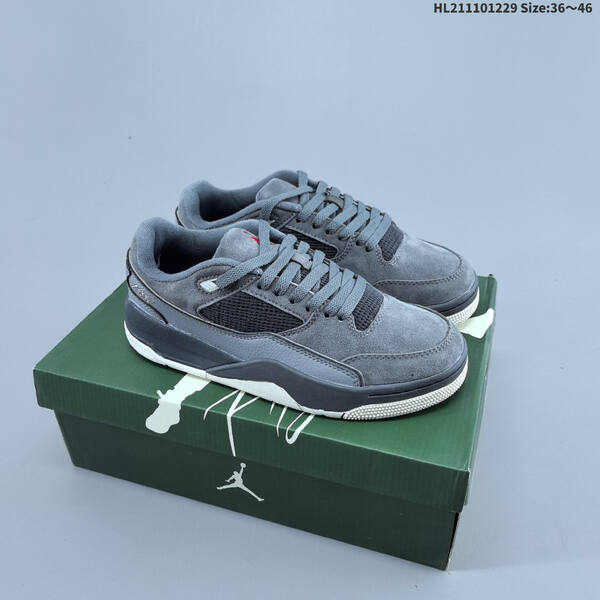 Jordan Flight Court dark gray / black / light gray / orange 36~46 lifestyle