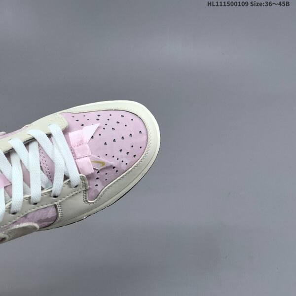 Nike Dunk Low light pink cream white burgundy light blue EU 36-45 skate shoe