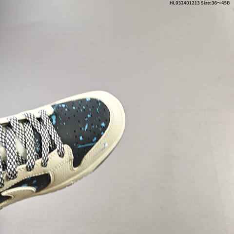 Nike SB Dunk Low Retro DIY Beige Black White EU 36-45 Skate Shoe - Unisex (BS-62725)