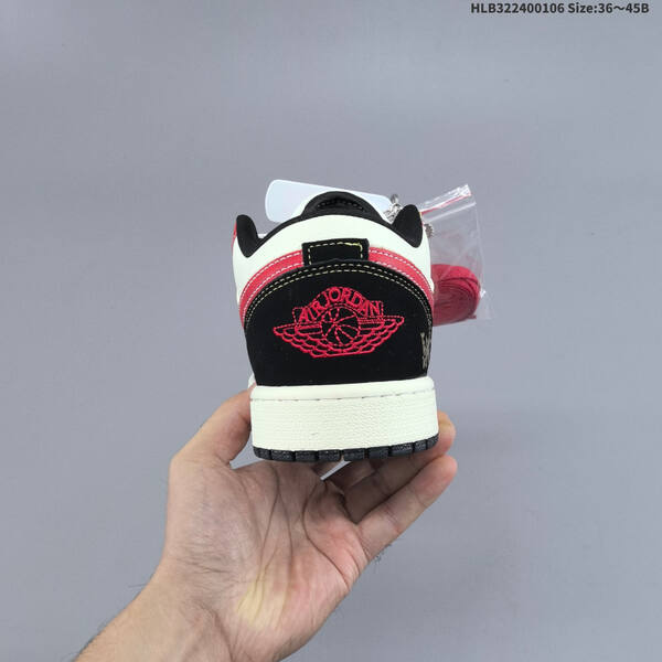 Jordan Air Jordan 1 Low white/black/red EU 36-45 casual