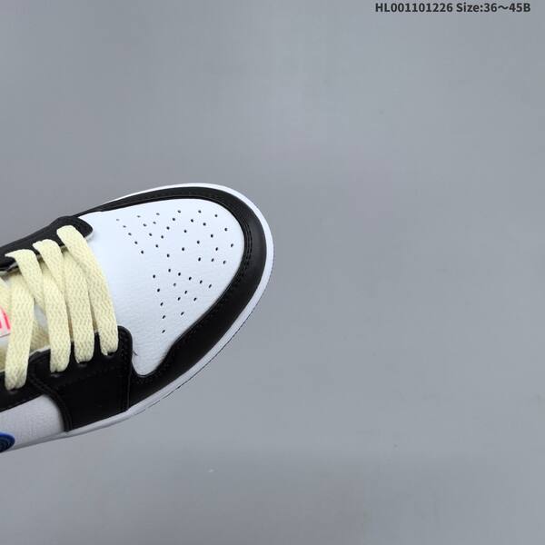 Jordan Air Jordan 1 Low black/white/blue/red 36~45B basketball