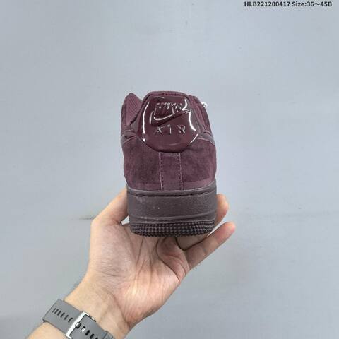 Nike Air Force 1 07 Deep Burgundy Dark Maroon EU 36-45 Sneaker - Unisex (BS-60684)