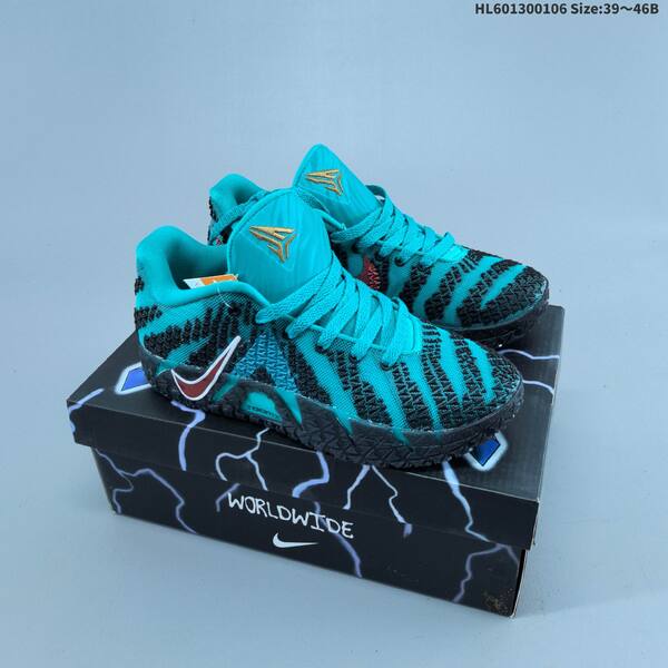 Nike Ja 3 Hustle Flow teal black red gold EU 39-46 basketball shoe
