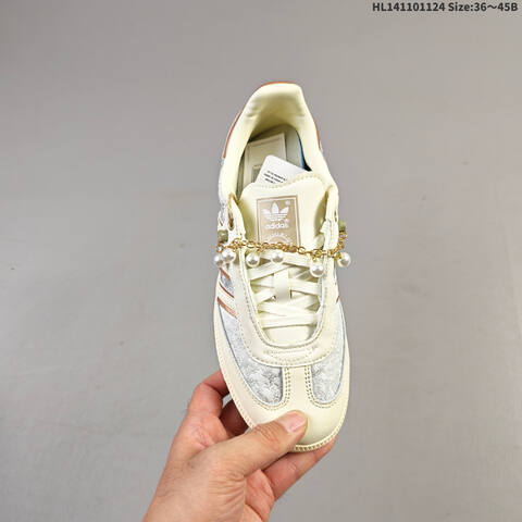 Adidas Samba Vegan OG SPD JR0035 cream white silver rose gold EU 36-45 skate