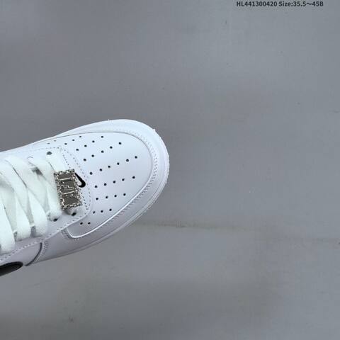 Nike Air Force 1 07 Low White Black EU 35 5-45 Sneaker - Unisex (BS-60630)