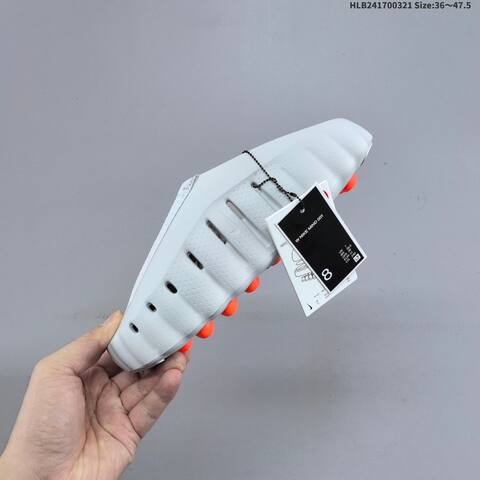Nike Mind 001 Black White Silver Orange EU 36-47 5 Slides - Unisex (BS-61207)