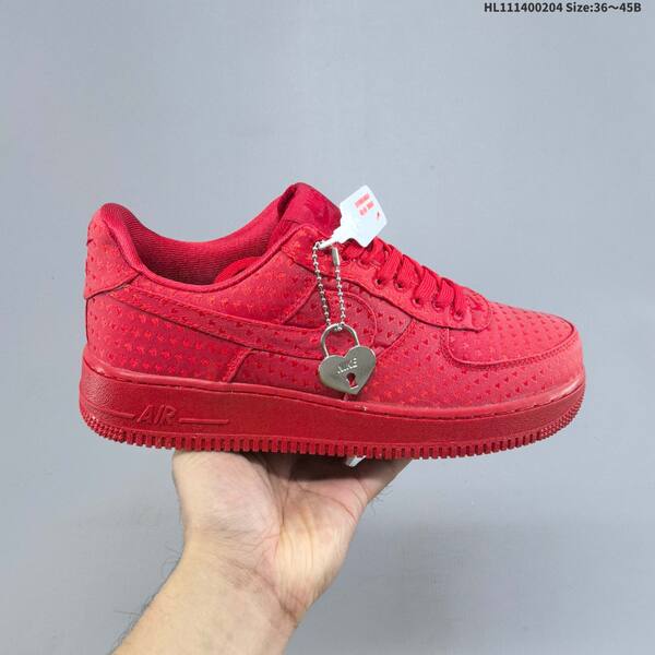 Nike Air Force 1 07 red pink EU 36-45 sneaker