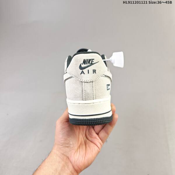 Nike Air Force 1 Low light grey dark grey off white EU 36-45 sneaker