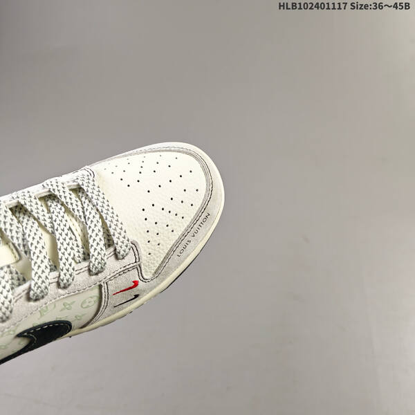 Jordan Air Jordan 1 Low white/grey/black with green accents EU 36-45 casual