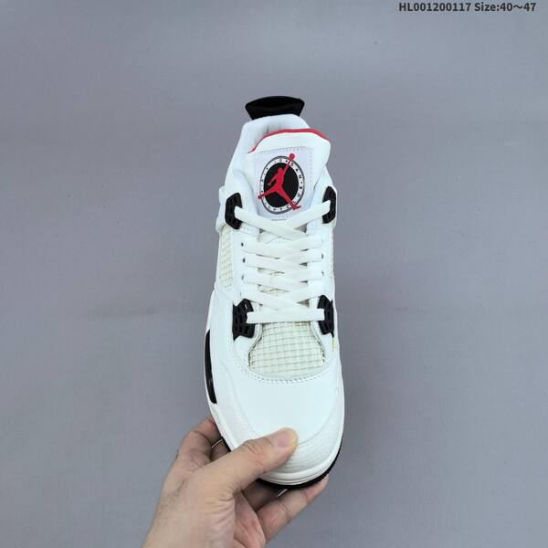 Jordan Air Jordan 4 Retro White/Black/Red EU 40-47 basketball