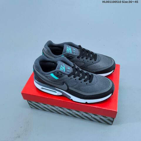Nike Air Max BW Grey Pink Beige White EU 36-40 Sneaker - Unisex (BS-60428)