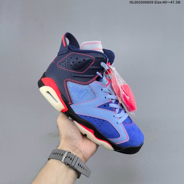 Jordan Air Jordan 6 midnight navy / blue / black / pink 40~47.5 basketball