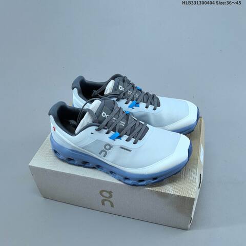 On Cloudvista 2 Waterproof Black Gray EU 36-45 Trail Shoe Trail Running Sneakers - Unisex (BS-69643)