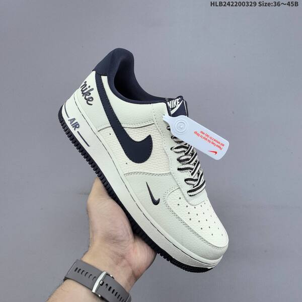 Nike Air Force 1 07 Low sail navy blue white EU 36-45 sneaker