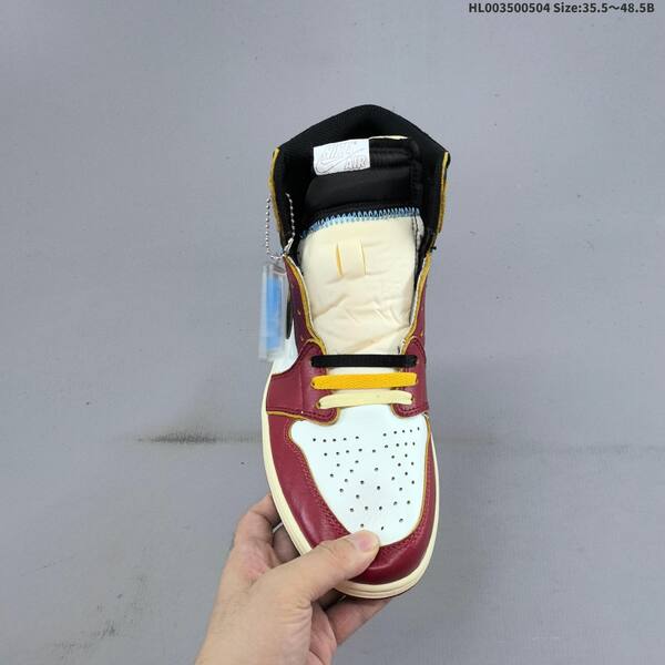 Jordan Air Jordan 1 Retro High OG White/Varsity Red/Black/Gray 35.5~48.5 lifestyle