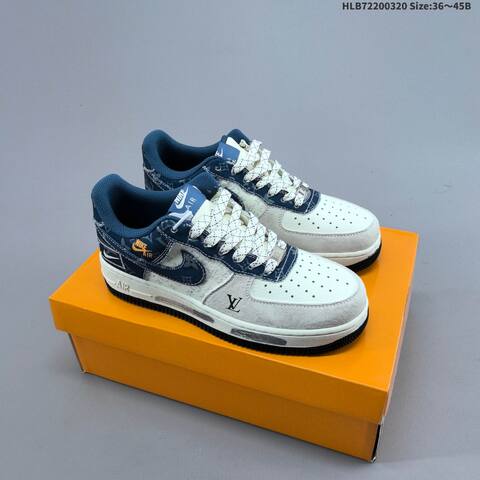 Nike Air Force 1 07 LV8 Off White Grey EU 36-45 skate