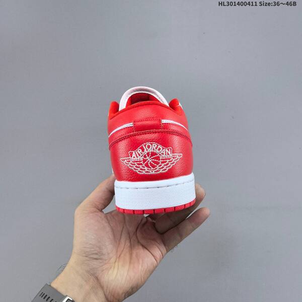 Jordan Air Jordan 1 Low White/Red EU 36-46 basketball