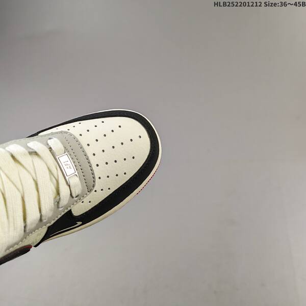 Nike Air Force 1 07 LV8 off white black red grey EU 36-45 sneaker