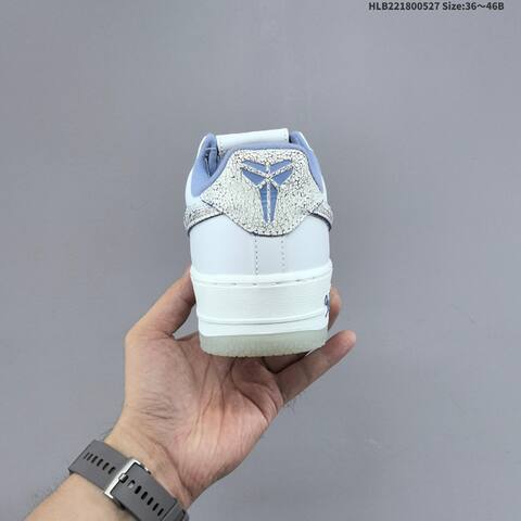 Nike Air Force 1 07 Kobe IM0583-400 White Light Blue Sail EU 36-46 Sneaker - Unisex (BS-60077)