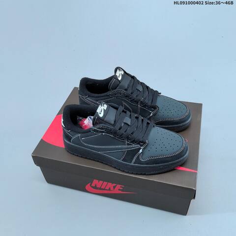 Nike Air Jordan 1 x Travis Scott AIR JORDAN CQ4277-001 36 36 5 37 5 38 Lifestyle - Women's (BS-66353)