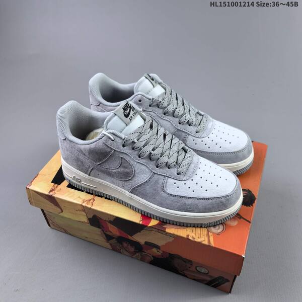 Nike Air Force 1 Low 07 AKIRA olive green light grey black white EU 36-45 sneaker