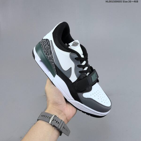 Nike Air Jordan Legacy 312 Low white/black/gray/oxidized green 36~46B casual