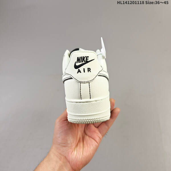 Nike Air Force 1 07 off white black EU 36-45 sneaker