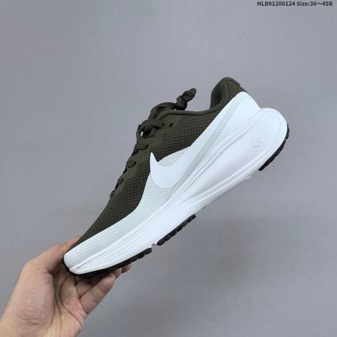 Nike Revolution 8 HJ9198 303 Olive Green White Black EU 36 45 Running Shoe EU 36-45 - Unisex (BS-61782)