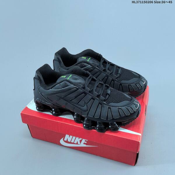 Nike Shox TL black pink green EU 36-45 running shoe