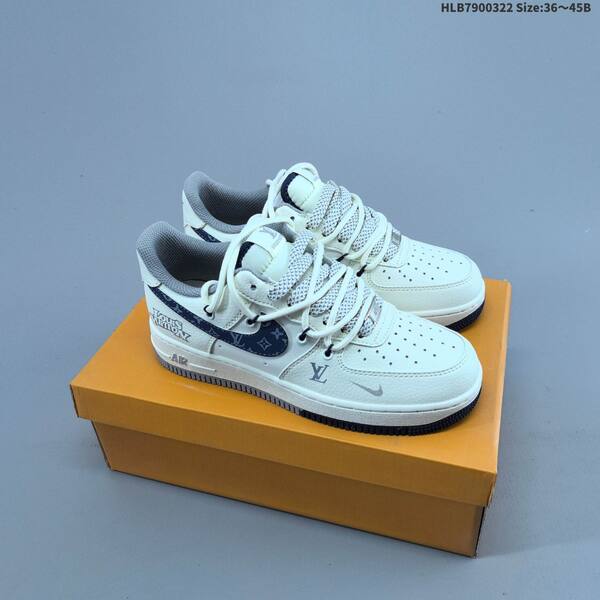 Nike Air Force 1 07 Low Supreme white navy grey beige black EU 36-45 sneaker