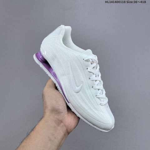 Nike Shox Z HQ7540-101 White Purple Pink EU 36-41 Sneaker - Unisex (BS-61912)