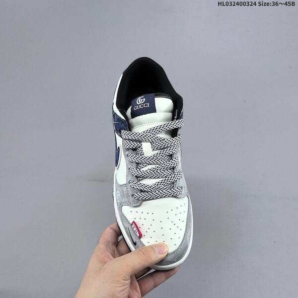 Nike SB Dunk Low Retro DIY white navy grey black red EU 36-45 skate shoe